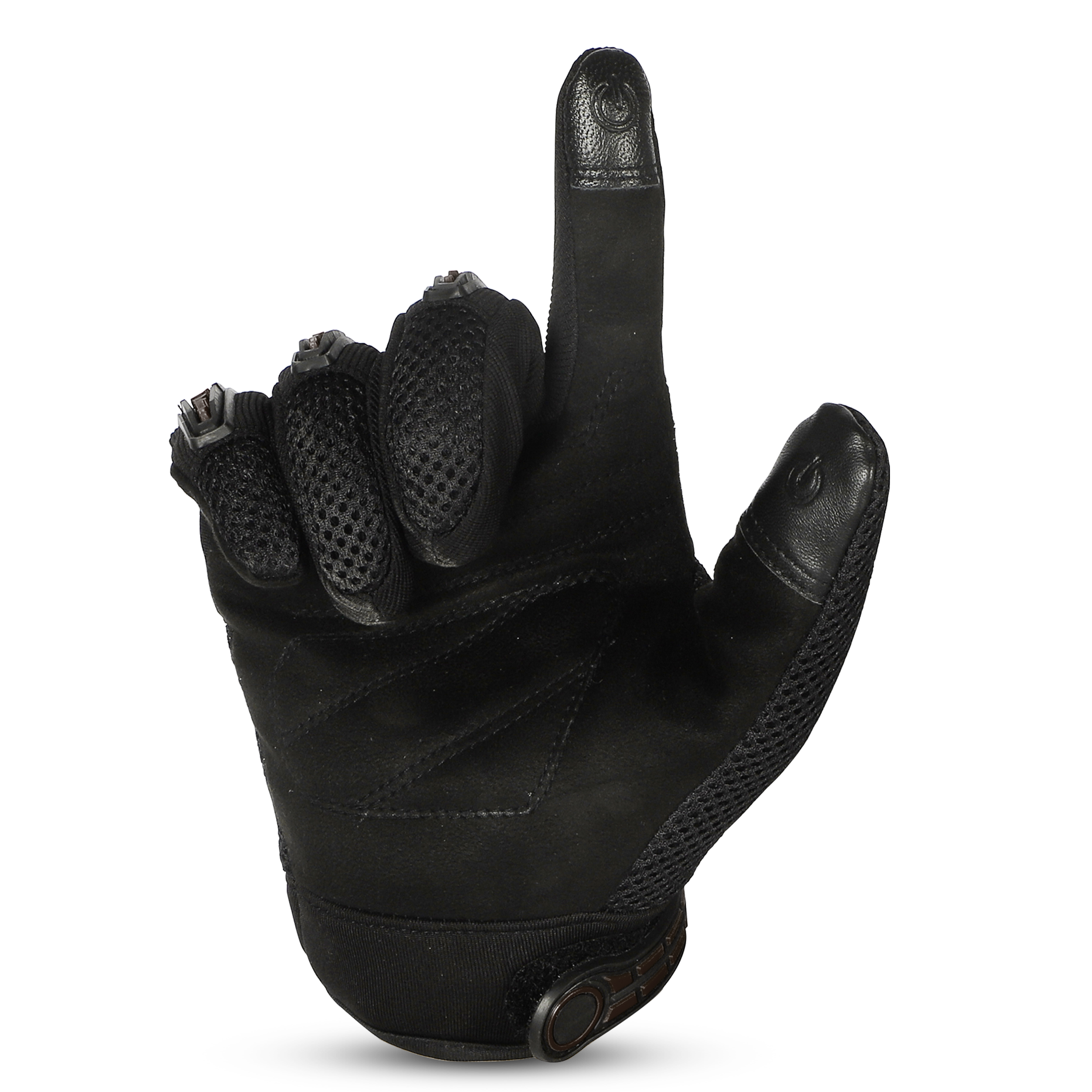 Steelbird Rider-Pro Full Finger Gloves- Brown